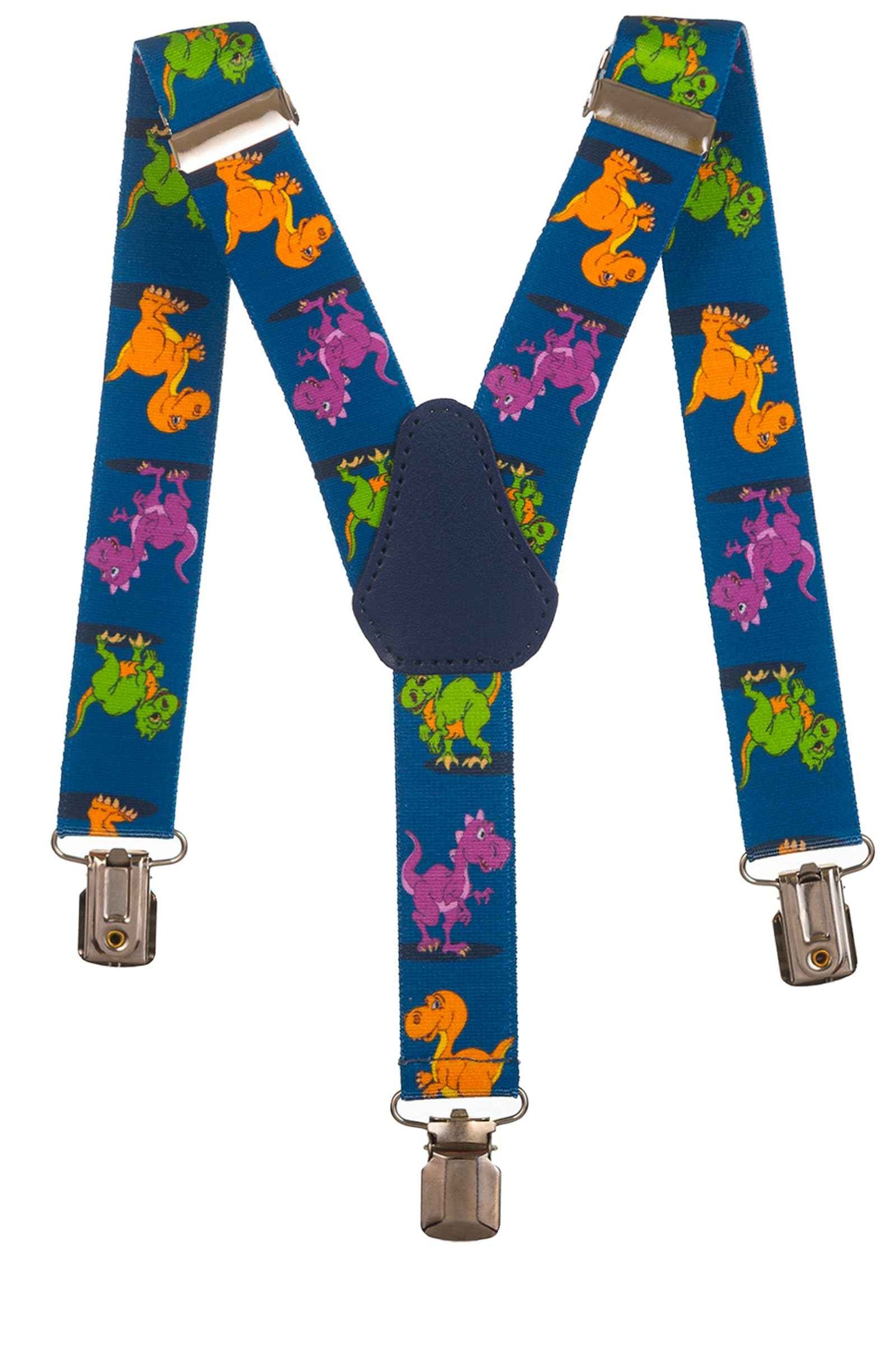 Kids Dinosaur Design Braces | Elastic Y Braces (1-5 Years) - 2.5cm