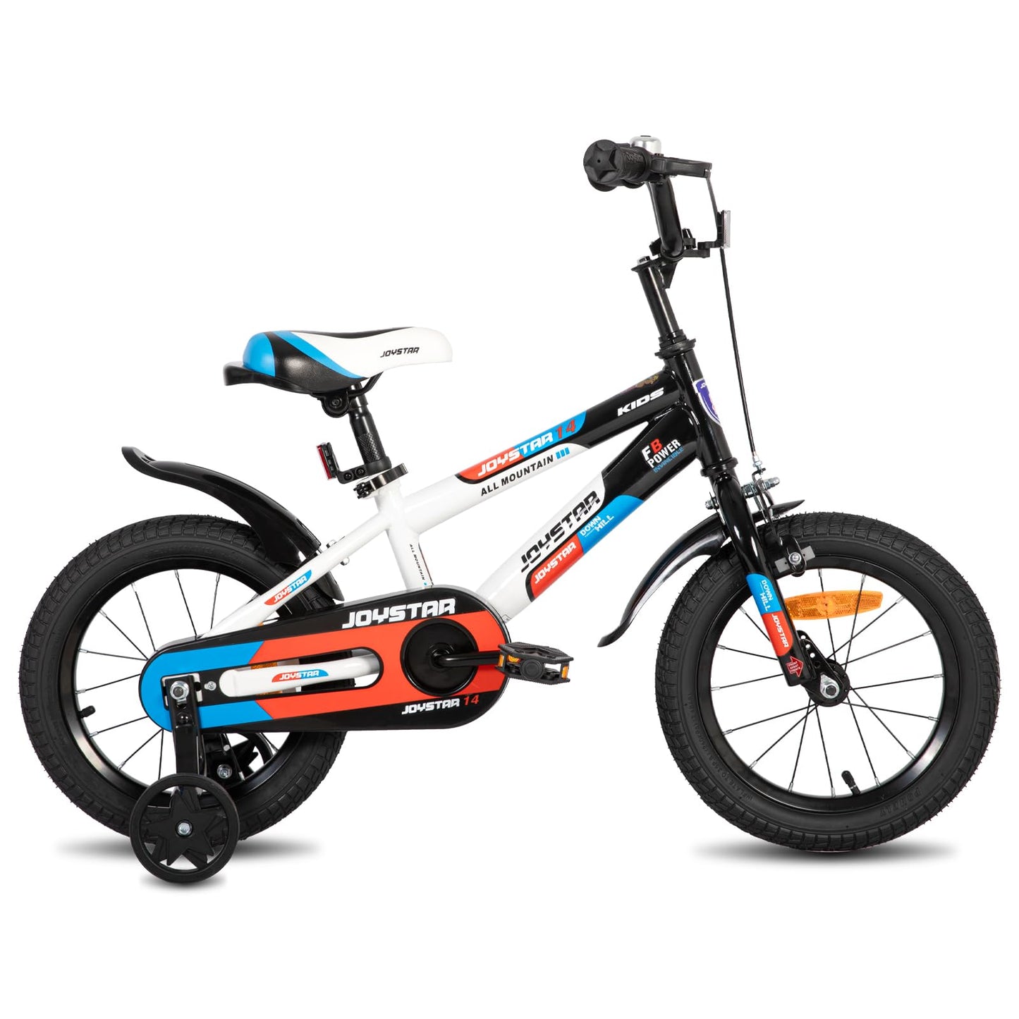 JOYSTAR Berry 12/14/16/20 Zoll Kinderfahrrad für 2-4 jährige Jungen & Mädchen, Jungenfahrrad mit Stützrädern,grün,rosa,weiß - Meloni2