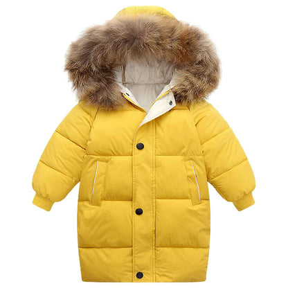 Children's Girls' Jacket with Hood Winter Jacket Winter Coat Children's Jacket for 2-10 Years