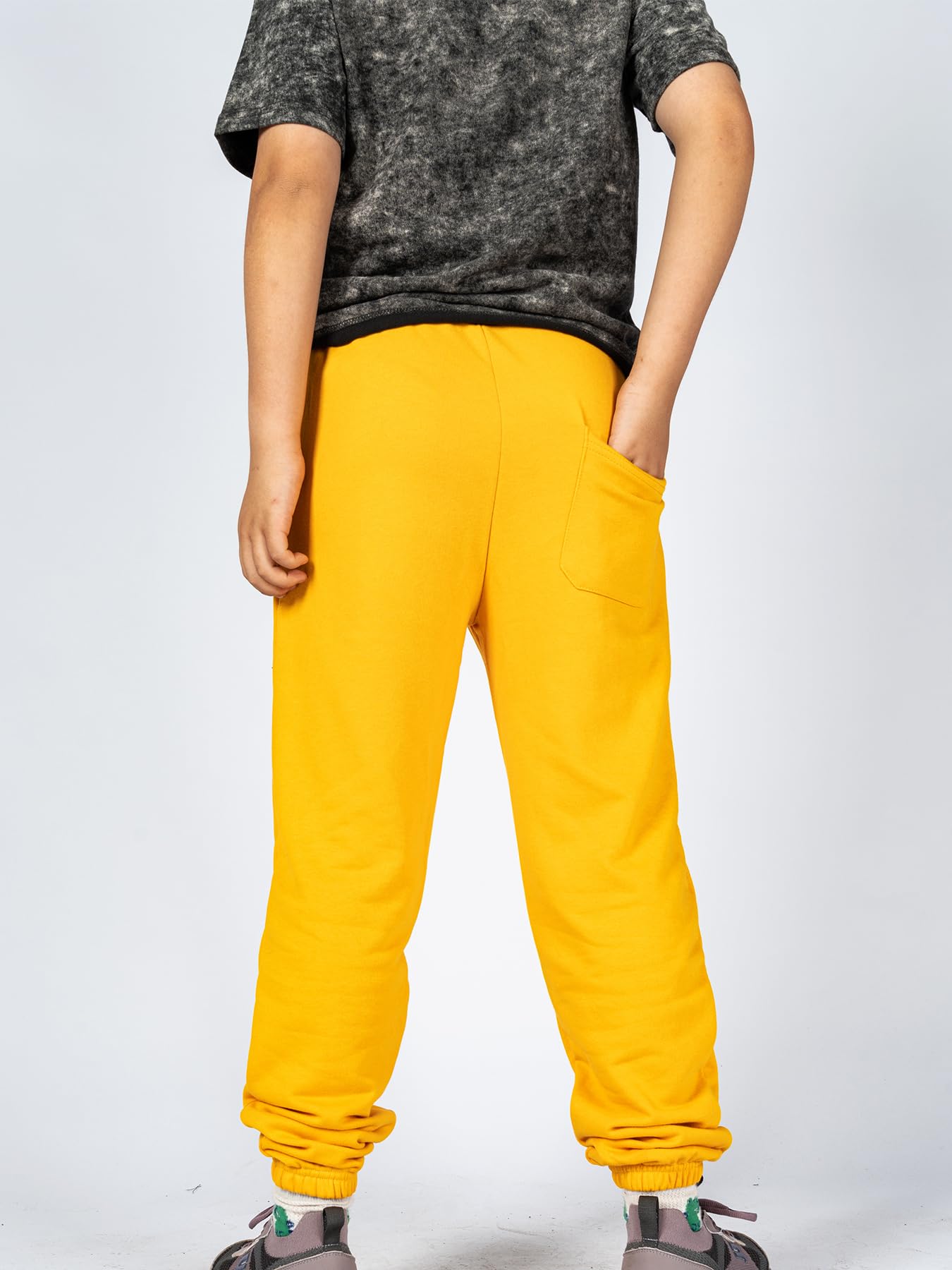 NATUST Kinder Sport Jogginghosen Jungen Trainingshosen Elastischer Bund Relaxed Mädchen Sweatpants
