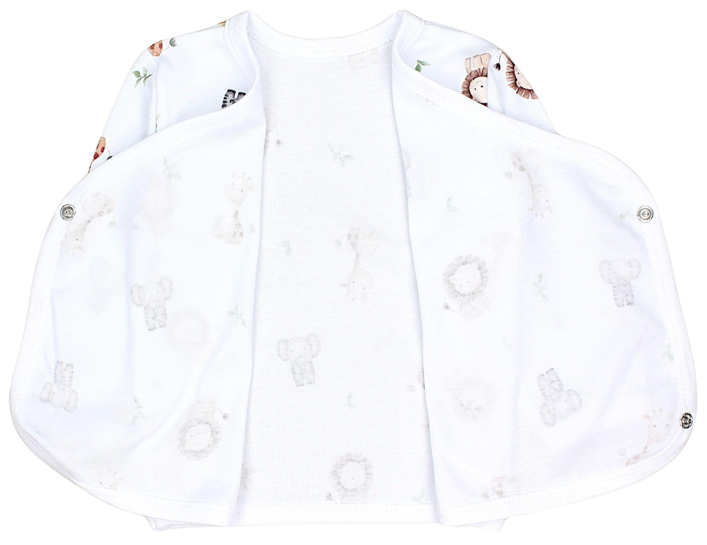 TupTam Baby Jungen Langarm Wickelshirt Baumwolle 5er Set
