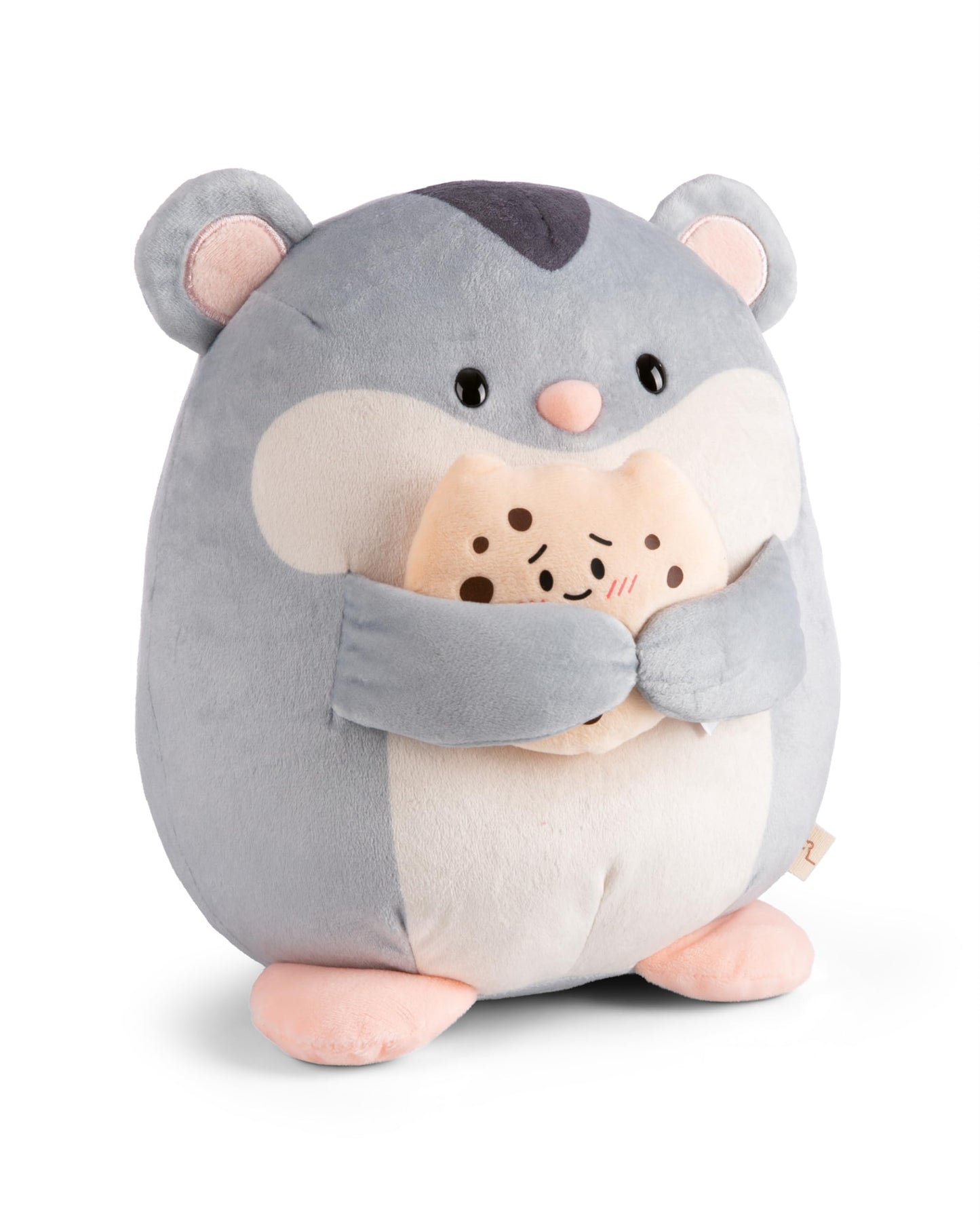 NICI MYMOCHI Fuchs Kuscheltier Geeks 16 cm mit Videospiel in Geschenkbox 11x12x6,5 cm, Flauschiges Stofftier zum Kuscheln, Spielen und Liebhaben - 61151