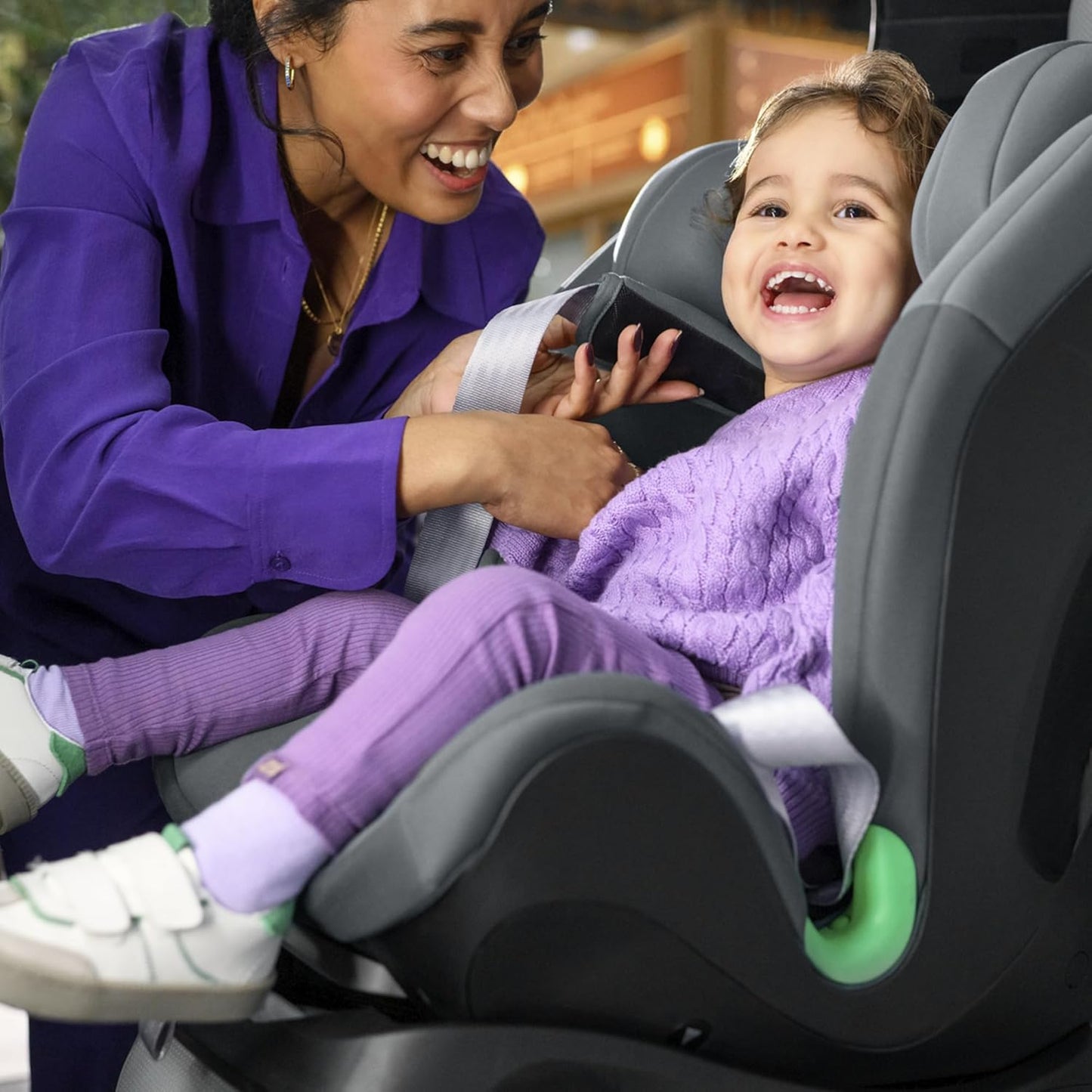Maxi-Cosi Titan S i-Size, Child Car Seat, 15 months-12 years (76-150cm), ISOFIX Car Seat, 5 Recline Positions, 13 Headrest Positions, G-CELL Protection, 5-Point Safety Harness, Tonal Graphite - Meloni2