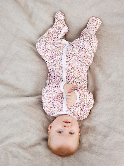 NAME IT Baby Mädchen Schlafanzug 2er-Pack mit Füßen