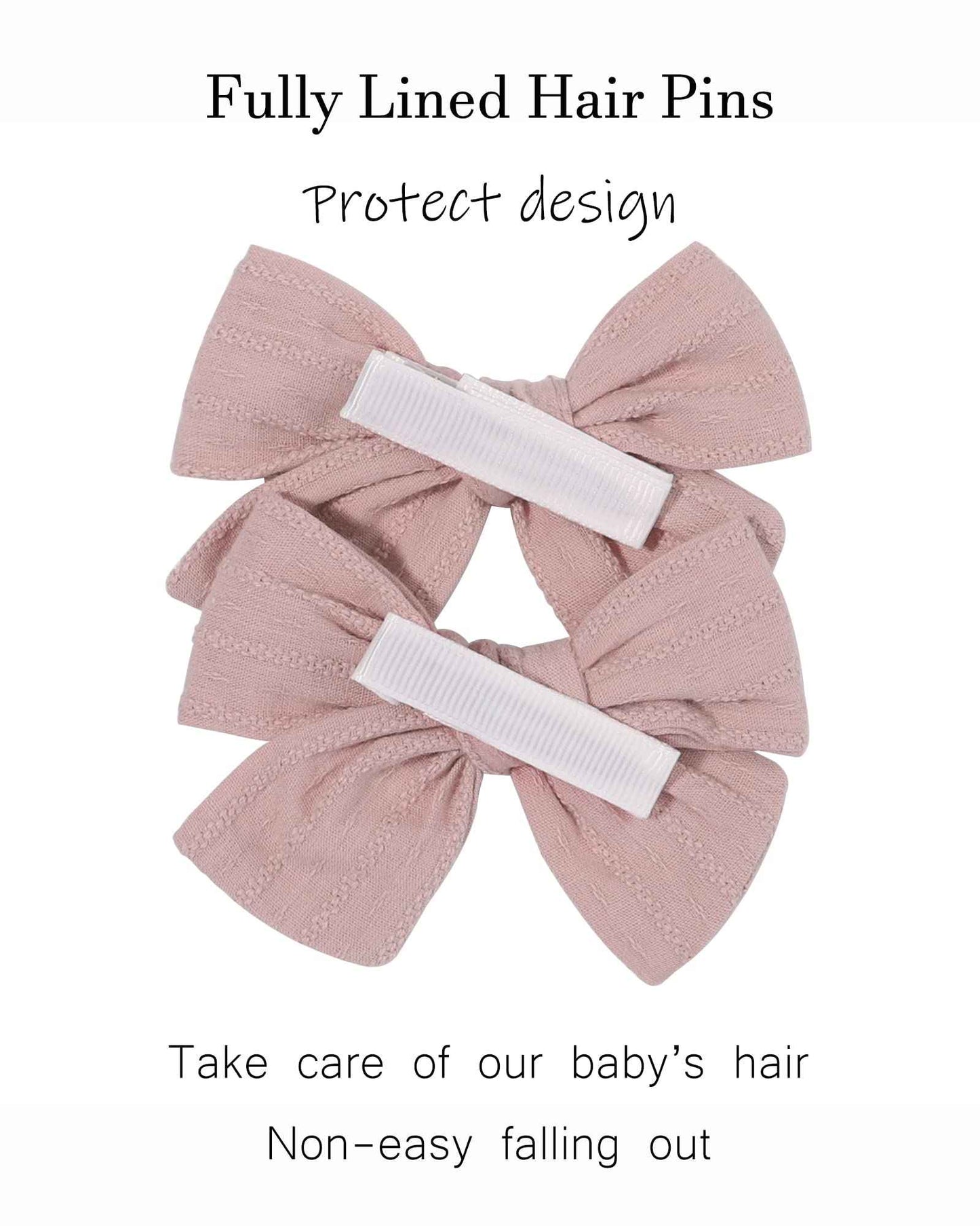 Pack of 20 Baby Girls Hair Bows Clips Fully Lined Hair Clips Hair Accessories for Little Girls Toddler Children Teenagers (1-Light Multi-coloured)