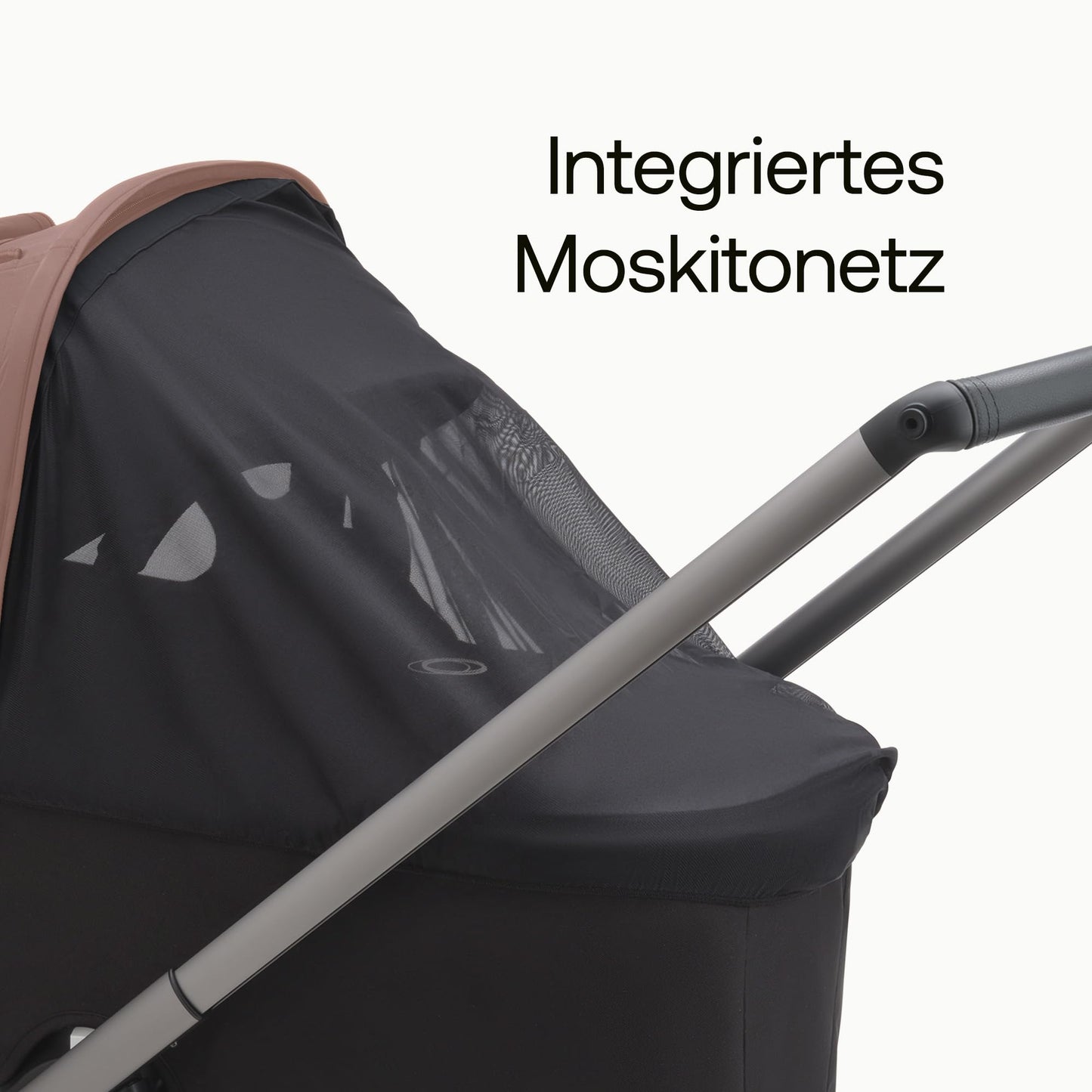 Bugaboo Dragonfly Sonnendach mit Lüftungsfenstern, ausziehbar für zusätzlichen und optimalen Sonnenschutz, wasserabweisend, Deep Indigo