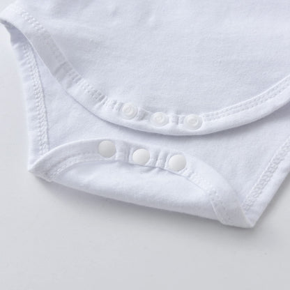 Tinykeke Neugeborene Baby Jungen Kleidung Langarm Strampler + Hut + Hose 3-teiliges Baby-Kleidungsset