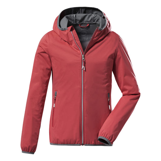 Killtec Girls Kos 164 Grls Jckt Lightweight jacket with stand-up collar, packable