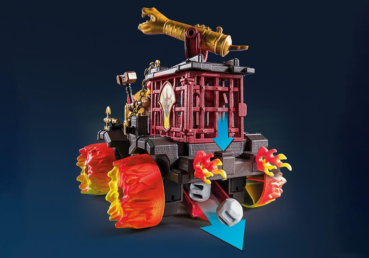 PLAYMOBIL Novelmore 71642 Arwynns Castle, Knight's Castle, Includes Three Knights and Numerous Accessories for Realistic Battles, Action-packed Toy for Children from 4 Years