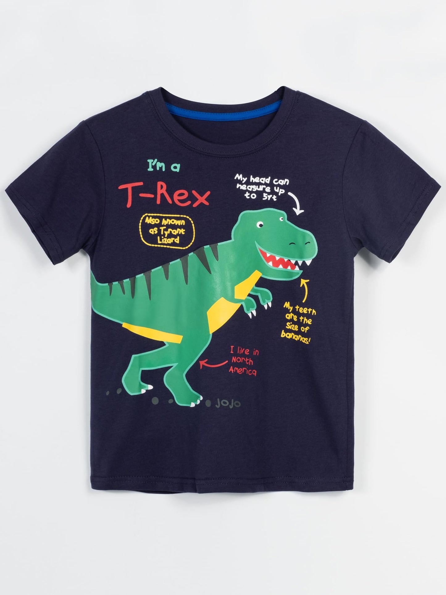 YOUNGSOUL Jungen T-Shirt Dinosaurier Kinder Kurzarm Tee Shirt Sommer Tops 3er-Pack
