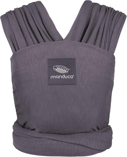 manduca Sling - Babytragetuch - Elastische Babytrage für Neugeborene von der Geburt bis zu 15 kg - Bio-Baumwolle - GOTS zertifiziert