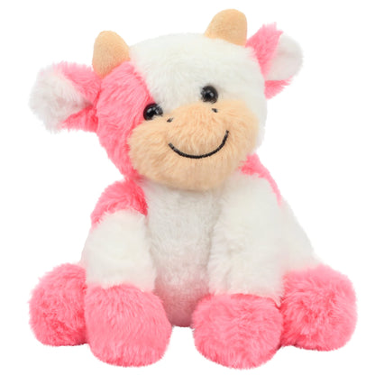 Hopearl Niedliches Plüschkuh-Spielzeug, Schlenker, Milchrinder, weiches Stofftier, niedliches Geburtstag, für Jungen, Mädchen, Kinder, Kleinkinder, 22,9 cm
