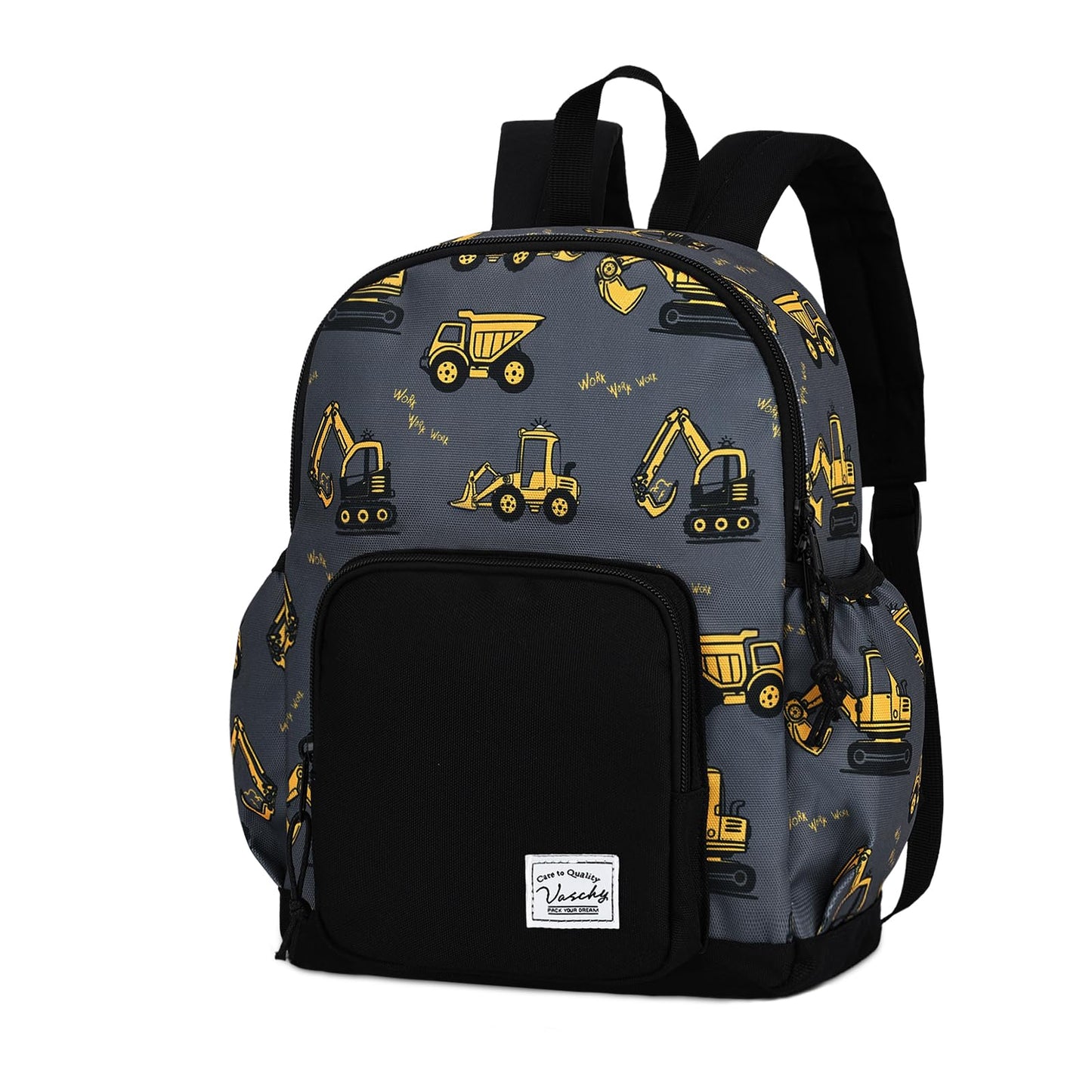 Rucksack für Mädchen, 4-6 Jahre, Schulrucksack mit Seitentaschen und Brustgurt, 127-Einhorn, one size, Niedlich