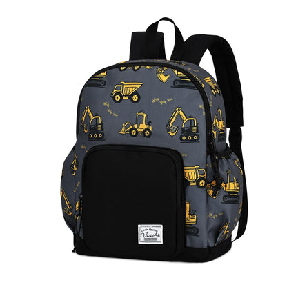 Rucksack für Mädchen, 4-6 Jahre, Schulrucksack mit Seitentaschen und Brustgurt, 127-Einhorn, one size, Niedlich