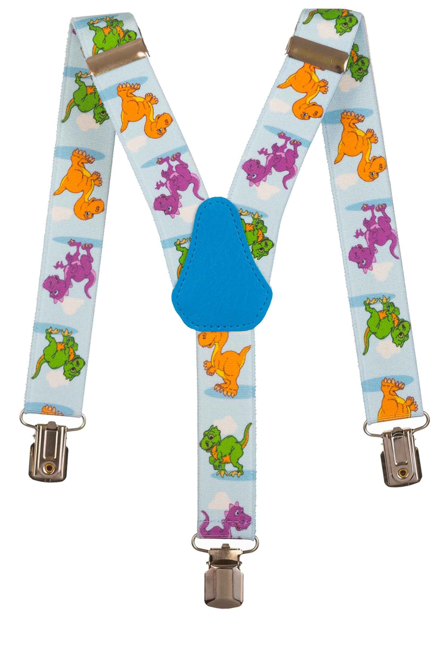 Kids Dinosaur Design Braces | Elastic Y Braces (1-5 Years) - 2.5cm