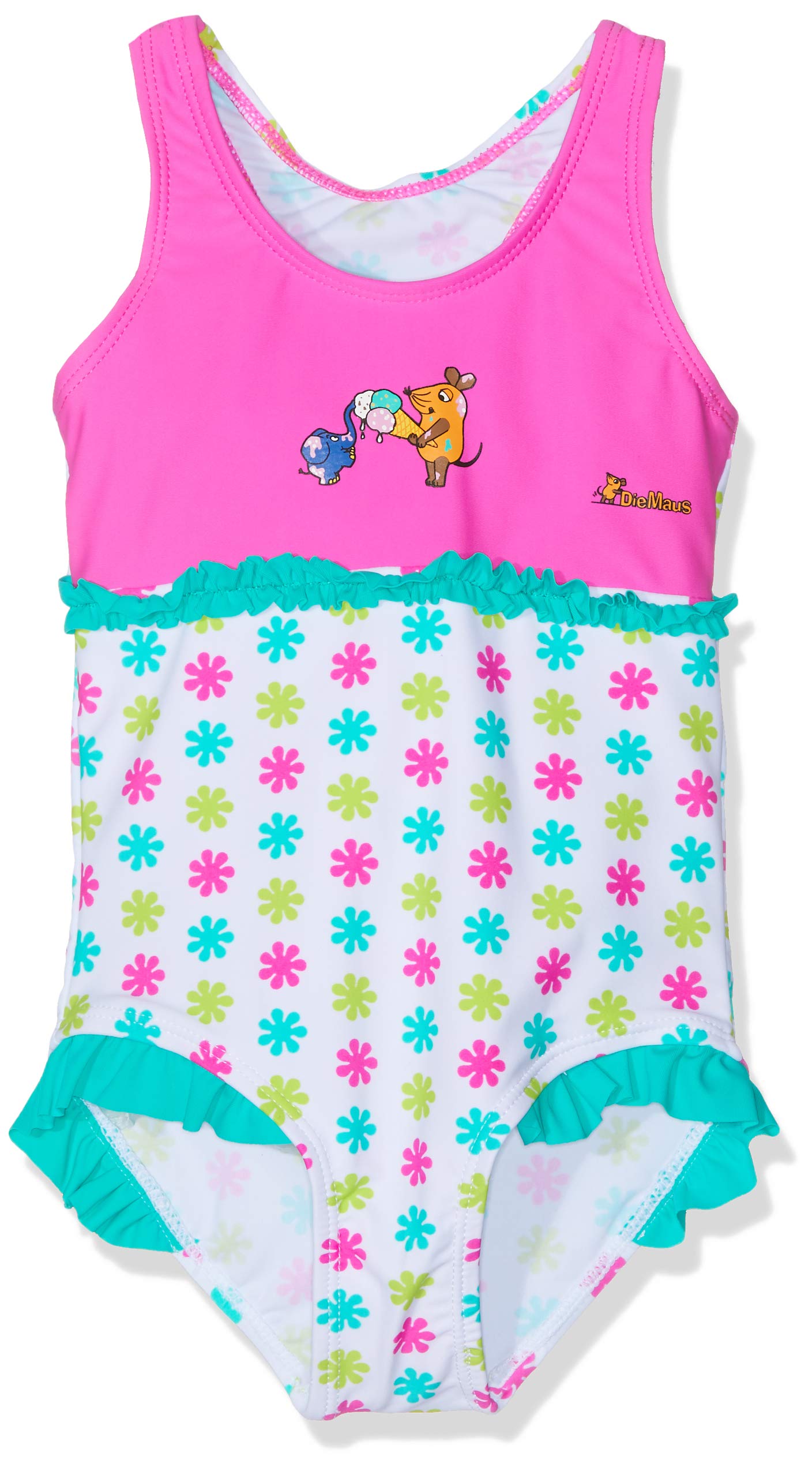 Playshoes Mädchen Uv-Schutz Badeanzug Schwimmanzug Badebekleidung