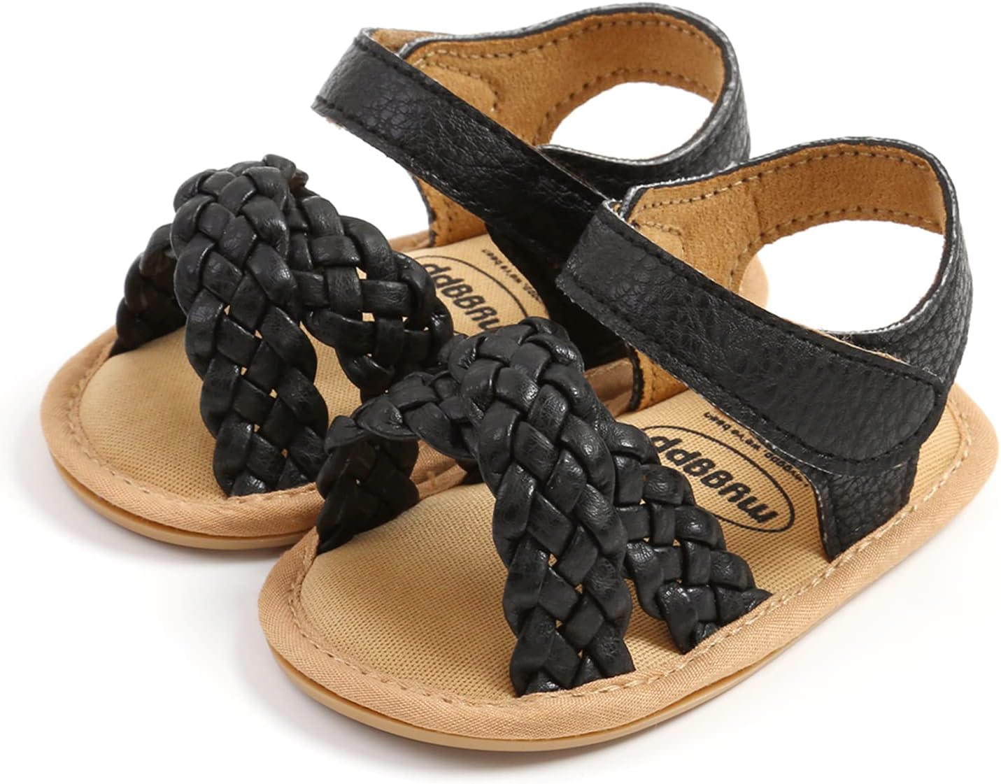 RVROVIC Babyschuhe für Jungen und Mädchen – Premium Weiche Anti-Rutsch Gummisohle für Säuglinge – Sommer Outdoor Sandalen für Kleinkind Erste Walker