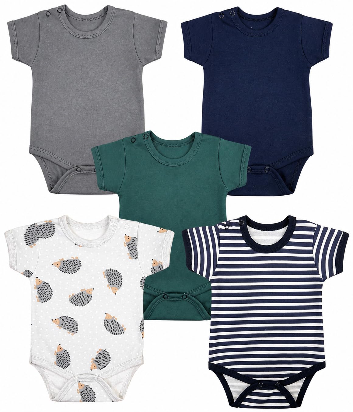 Baby Jungen Kurzarmbody Reine Baumwolle Body Set