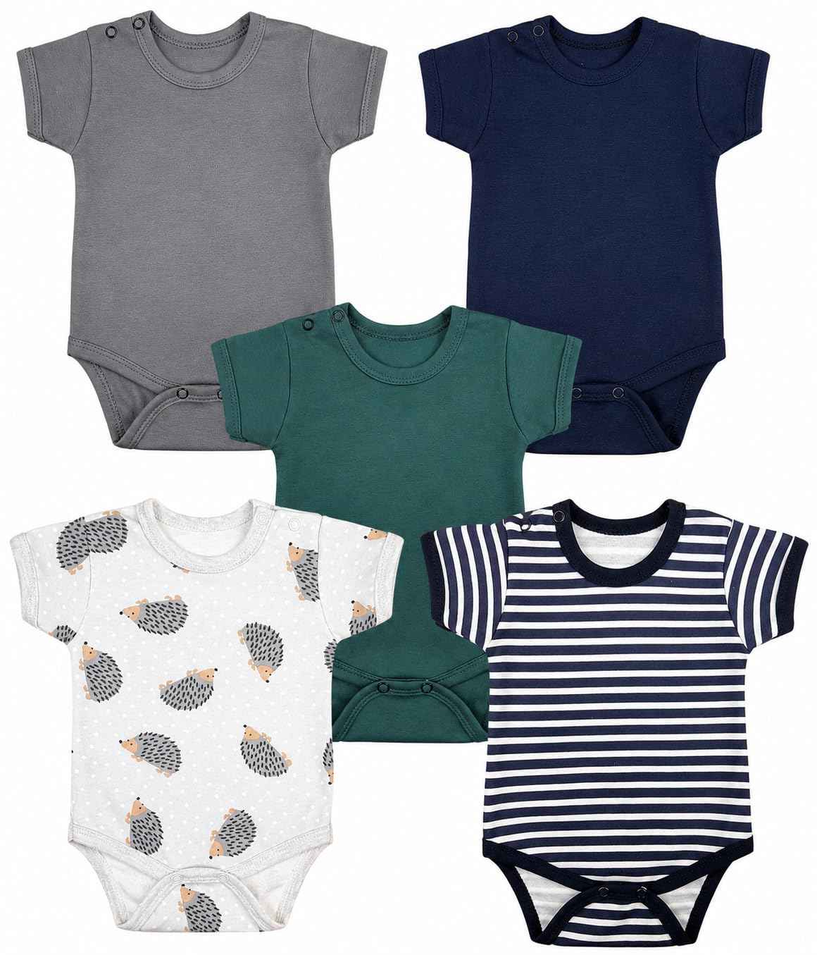 Baby Jungen Kurzarmbody Reine Baumwolle Body Set