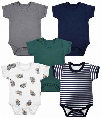 Baby Jungen Kurzarmbody Reine Baumwolle Body Set