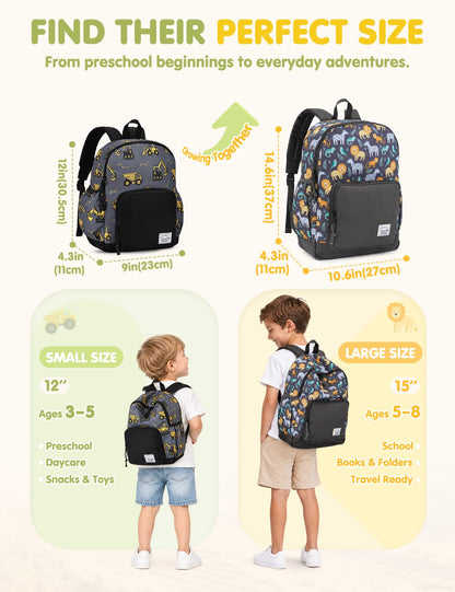 Rucksack für Mädchen, 4-6 Jahre, Schulrucksack mit Seitentaschen und Brustgurt, 127-Einhorn, one size, Niedlich