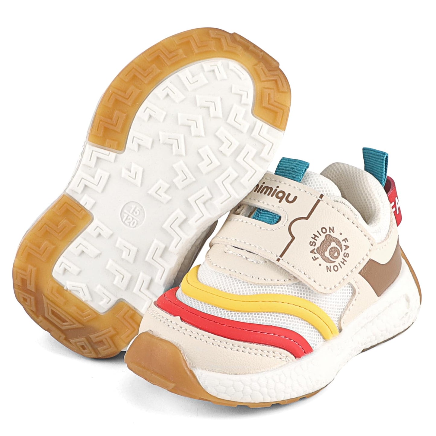 MASOCIO Lauflernschuhe Baby Schuhe Junge Mädchen Babyschuhe Weich Flach Gummi Anti-Rutsch