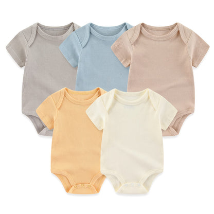 TONE Bodys Kurzarm für Neugeborene Baby Jungen und Mädchen 0-3m/3-6m/6-9m/9-12m Baumwolle
