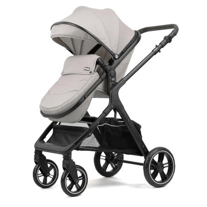 Pixini Nelio Kinderwagen Set 3in1 (dunkelgrau)