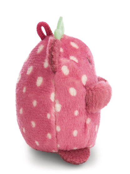 NICI My Mochi Cuddly Toy Ladybird Dozz Hamburger 5 cm Beige - Soft Plush Toy - Cute Plush Toy for Cuddling and Playing, for Children and Adults, Great Gift Idea