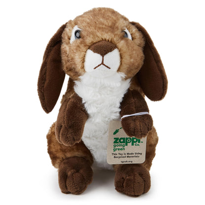 Zappi Co 100% recycelte Plüsch-Plüschtiere - Weiche und kuschelige Stofftiere, perfekte Begleiter für Kinder und Neugeborene (13-15cm) (Elefant)