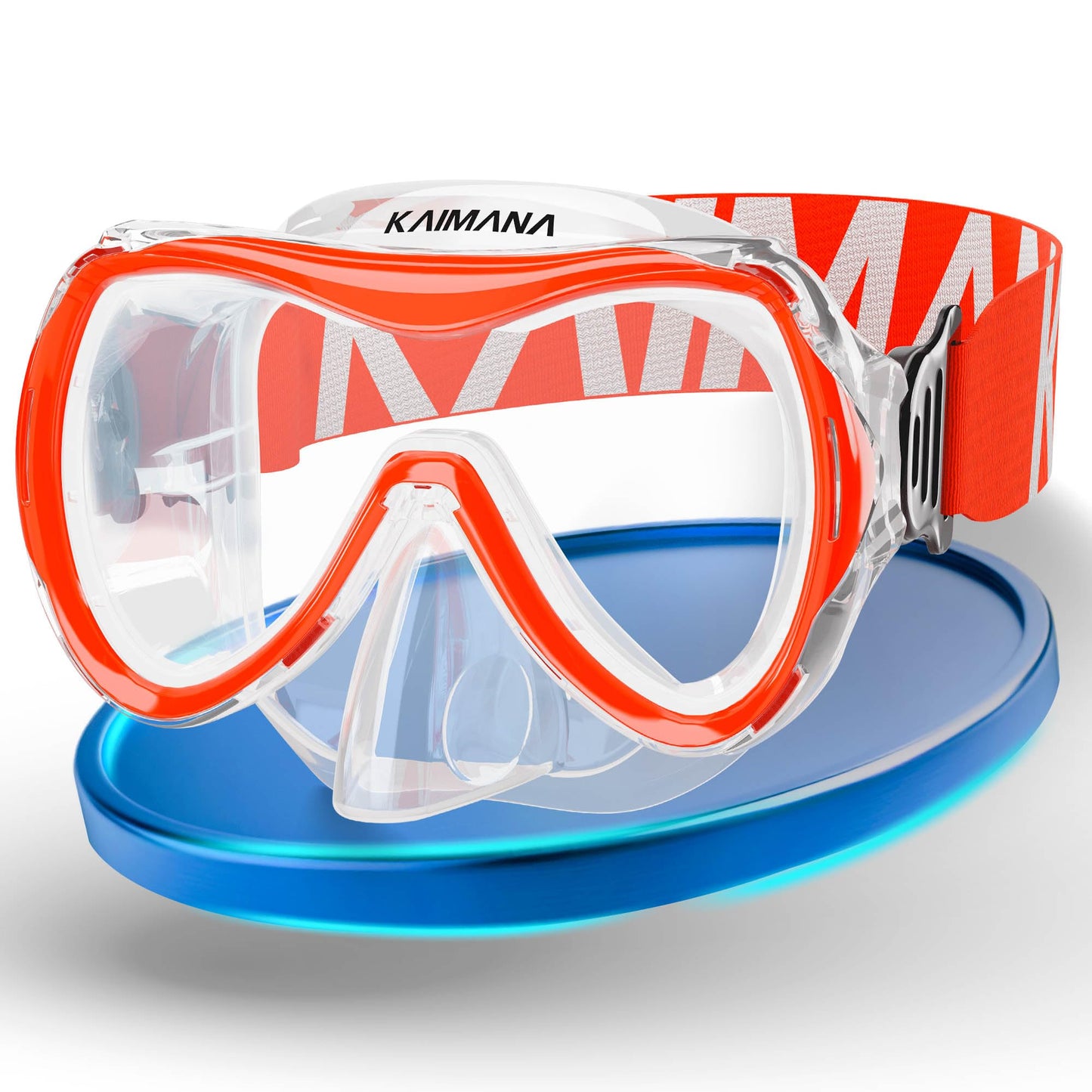 Das Neue KAIMANA® SeaExplorer Schnorchelset Kinder + Tragetasche, Taucherbrille mit Schnorchel, Taucherbrille Kinder, Alternative zur Schnorchelmaske Kinder, Taucherbrille mit Stoffband/Silikonband
