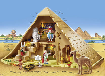 PLAYMOBIL Asterix 71542 Roman Camp, Exciting Conquest of the Camp by the Gauls, Includes Magic Potion for More Body Strength, Detailed Toy for Children from 5 Years