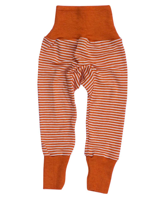Cosilana, Baby Navel Waistband Trousers 70% Wool 30% Silk
