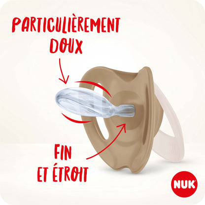 NUK Star Night & Day Baby Schnuller | 0-6 Monate | im Dunkeln leuchtend | BPA-freies Silikon | Koala blau | 2 Stück