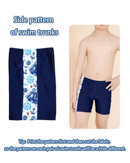 PAEHUIMT Badehose Jungen, Badeshorts Kinder, für Junge 3-12 Jahre