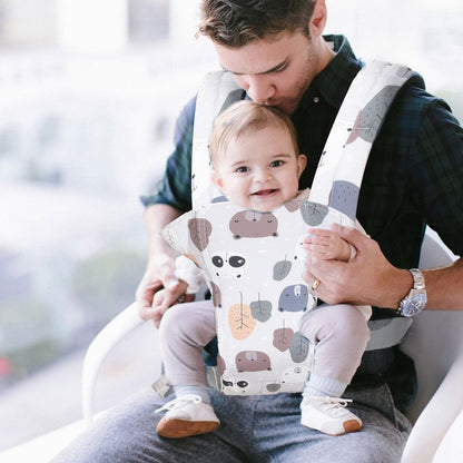 Liuer Babytrage für Neugeborene ab Geburt,Babytrage Bauchtrage,Tragbar,Atmungsaktiv Rückentrage,Umwandelbar,Vorne und Hinten,Baby Tragetasche Babytragetuch für Säuglinge Kleinkinder von 3-15KG