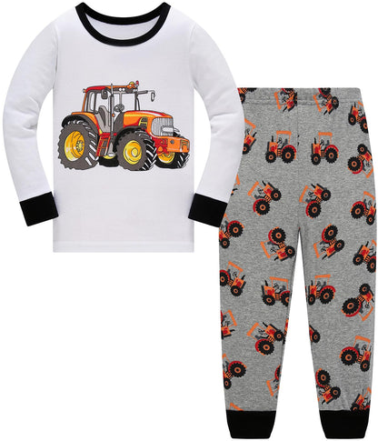 Jungen Pyjamas Dinosaurier Kinder Nachtwäsche Langarm Baumwolle Winter Weihnachten Pyjama Set Größe 92-152, 1-12 Jahre