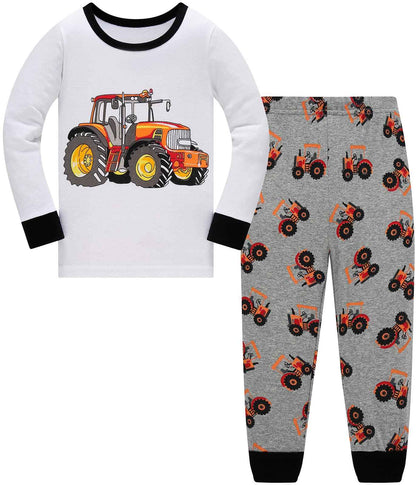 Boys Pyjamas Dinosaur Children's Sleepwear Long Sleeve Cotton Winter Christmas Pyjama Set Size 92-152, 1-12 Years