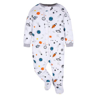 Gerber Baby Jungen Sleep ‚N Play Socken Baby und Kleinkind Schläfer 4er Pack