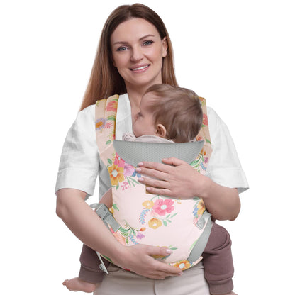 YooxArmor Babytrage für Neugeborene ab Geburt,Ergonomische gemütlich und leichtgewichtig Babybauchtrage mit Nackenstütze,Rückentrage Baby-Tragetasche Geeignet für 3-30 kg