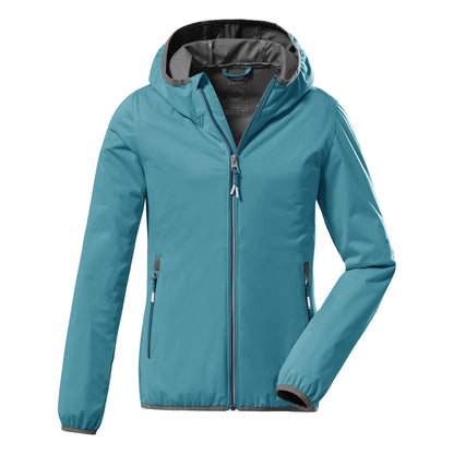Killtec Mädchen Kos 164 Grls Jckt Lightweight Jacke mit Stehkragen, packbar