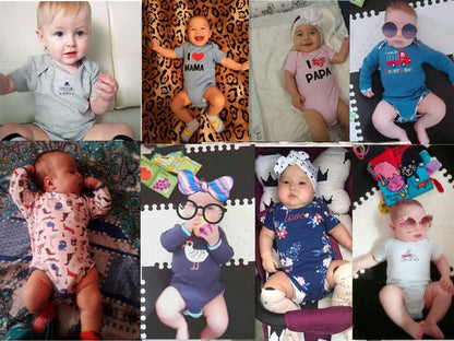 Baby Jungen 3er-Pack Kurzarm-Bodysuit Bio-Strampler