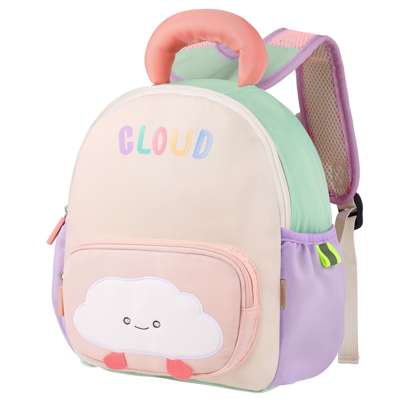 Kinderrucksack Mädchen 30cm Rucksack Kleinkind Kinderrucksack für 2-4 Jahre Kinder kindergartenrucksack Mini Tagesrucksack Reisetasche - Rosa Erdbeere