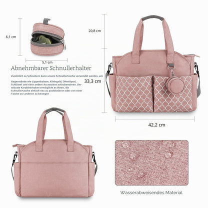 Wickeltasche Baby Wickeltasche Große Babytaschen für Mama mit Wickelstation Multifunktions Reise