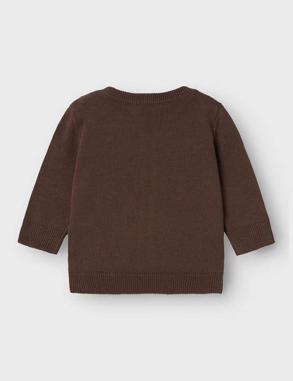 NAME IT Baby-Jungen Nbmrosol Ls Knit Strickullover