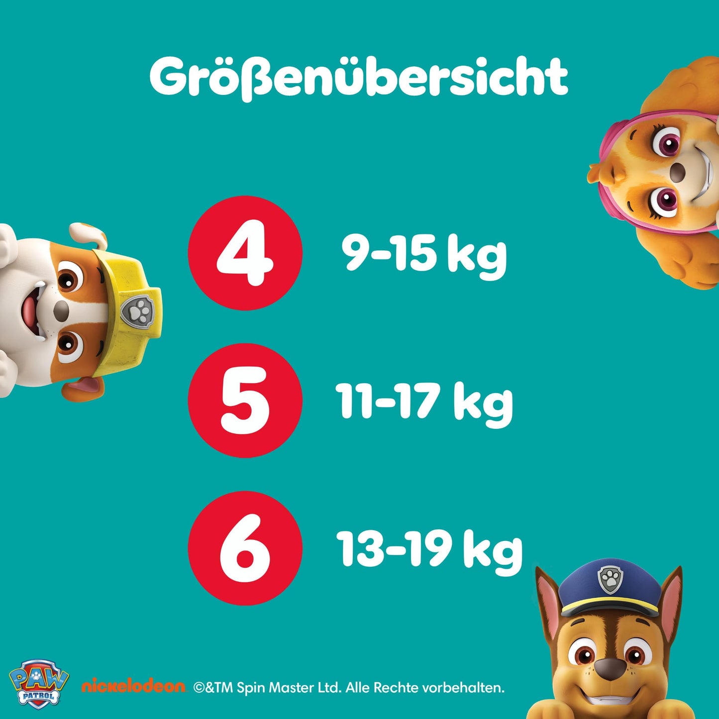 Pampers Baby-Dry Pants Paw Patrol Edition Größe 5, 160 Windeln, 11kg-17kg, 360° Passform hilft, Auslaufen zu verhindern