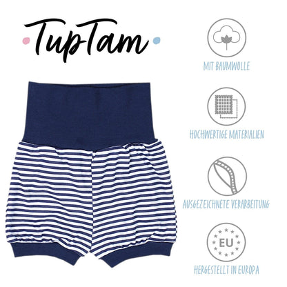 TupTam Baby Mädchen Kurze Pumphose 3er Pack