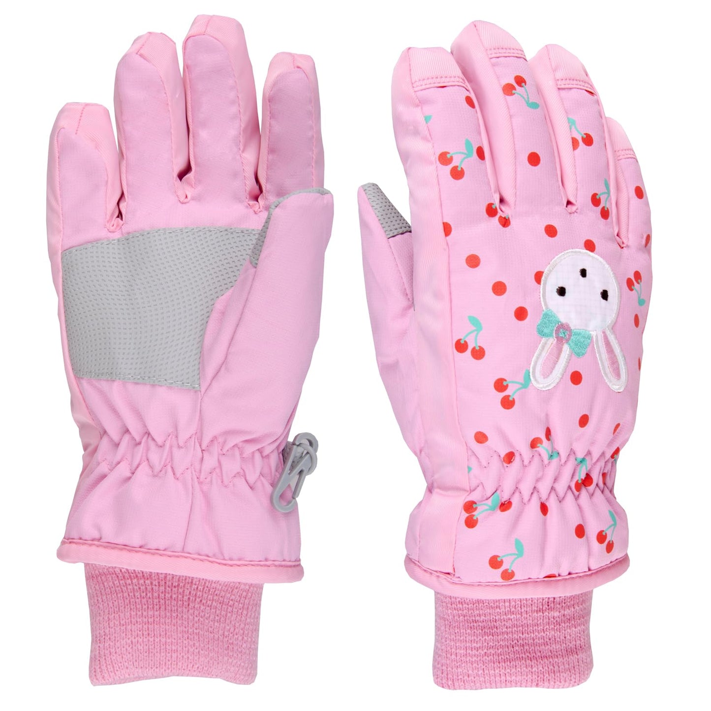 TRIWONDER Children's Ski Gloves, Thermal Fleece Gloves, Warm Winter Gloves for Boys and Girls