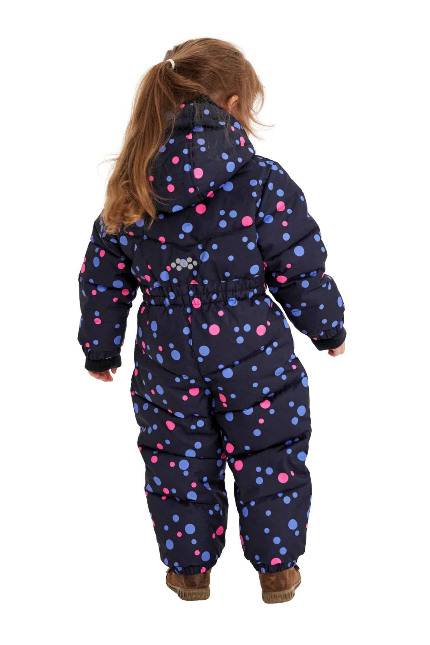 Killtec Unisex Children's Karter Mini Jumpsuit in Down Look with Hood