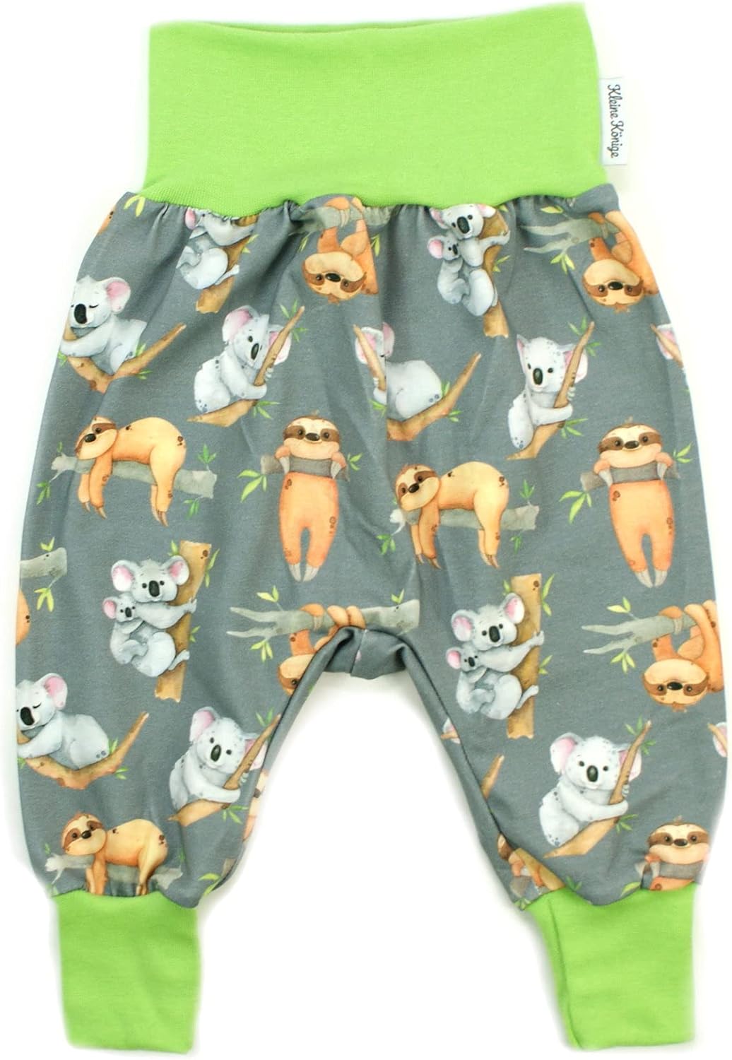 Kleine Könige Baby Boys' Baggy Trousers, Many Patterns, Ökotex 100 Certified, Sizes 50-128